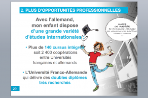 Extrait de l'"Argumentaire pour l'Allemand" (voir rubrique "Promotion de l'allemand")