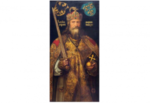 Charlemagne comme l'imagina Albrecht Dürer en 1512