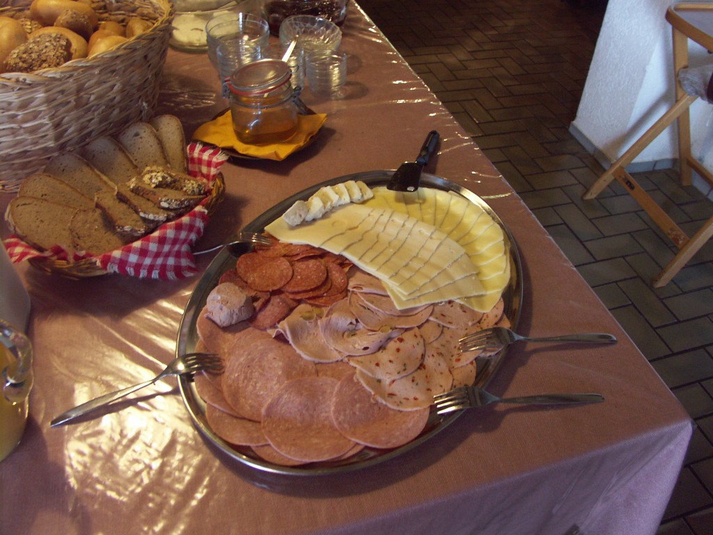 Petit déjeuner allemand