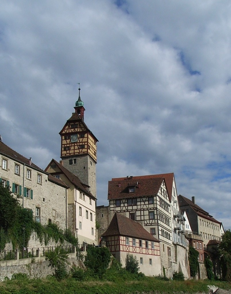 Schwäbisch Hall, typique du patrimoine d'Allemagne du Sud