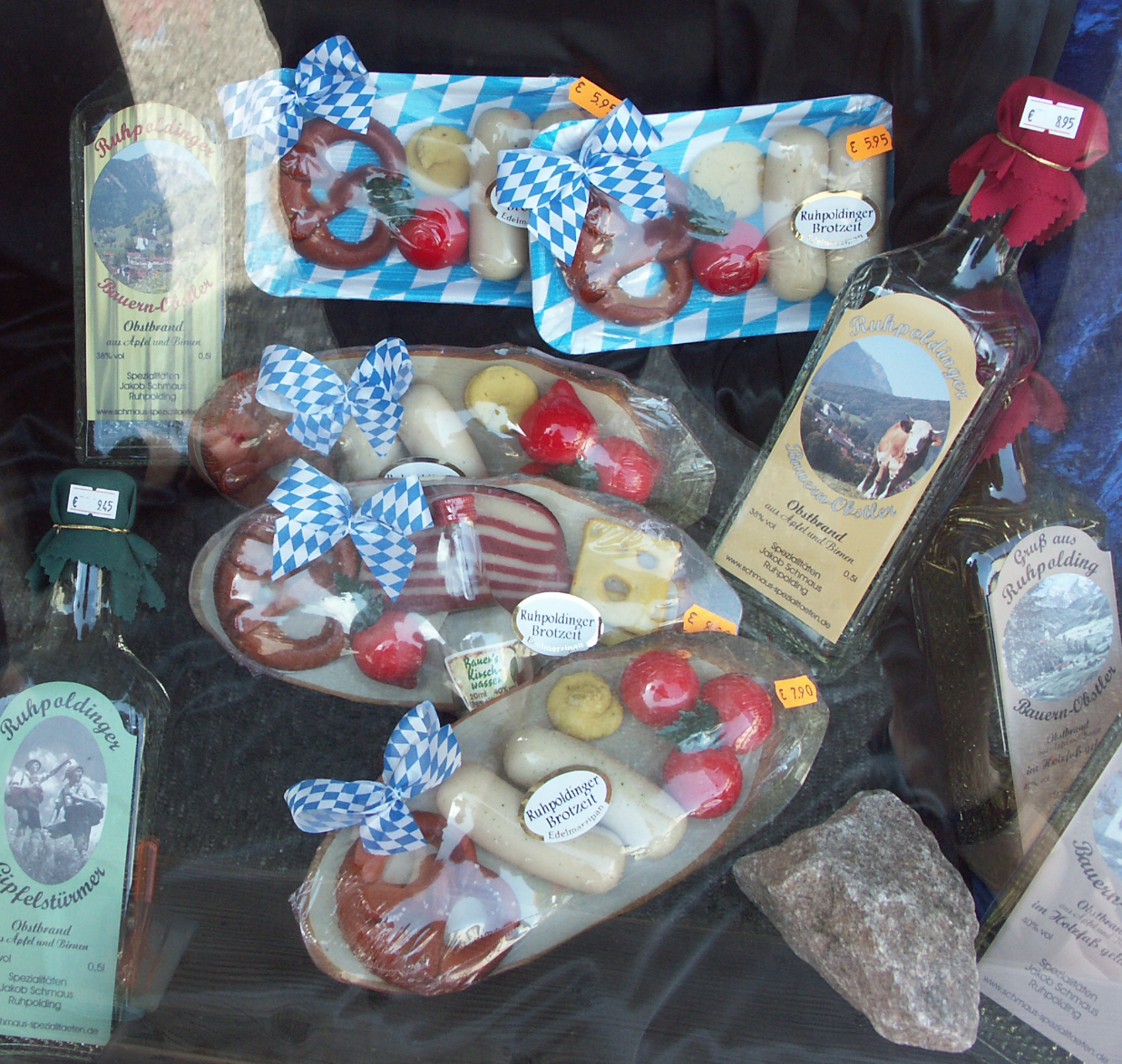 Charcuteries en massepain (Marzipan)… typisch deutsch !