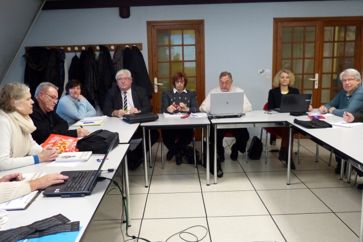 Un groupe très studieux