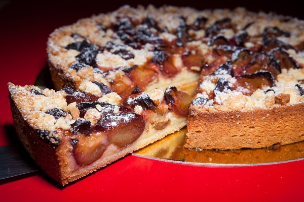 Une tarte au quetches... c'est comme là-bas, dis !