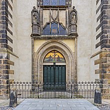 La "Thesentür" de la Schlosskirche à Wittenberg, / Photo A.Savin (Wikimedia Commons · WikiPhotoSpace)