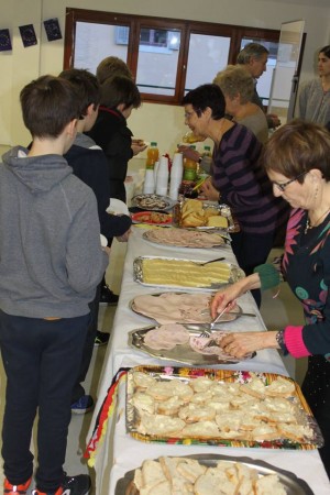 Une "petit déjeuner pour l'allemand", dans une école de Chambéry