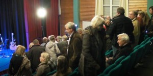 Un moment plein d’émotion…